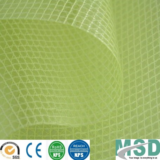 180GSM 6oz PVC Transparent Mesh Fabric for File Folder/Greenhouse