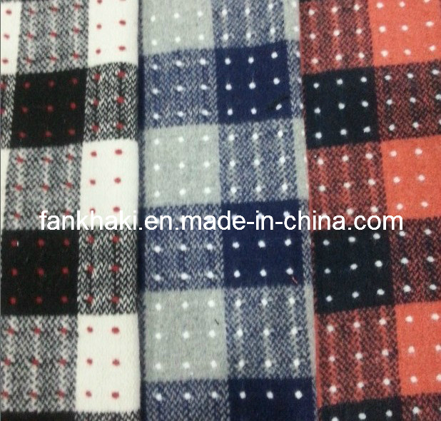 Woolen, Woolen Fabric, Tartan, Coat It, Melton (FKQ071606)
