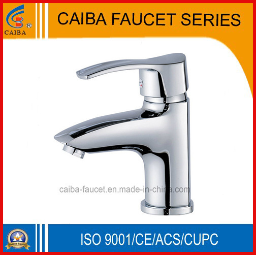 Chrome Single Handle Basin Faucet