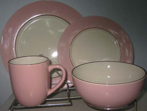 Two Tone Color 16PCS Dinner Set