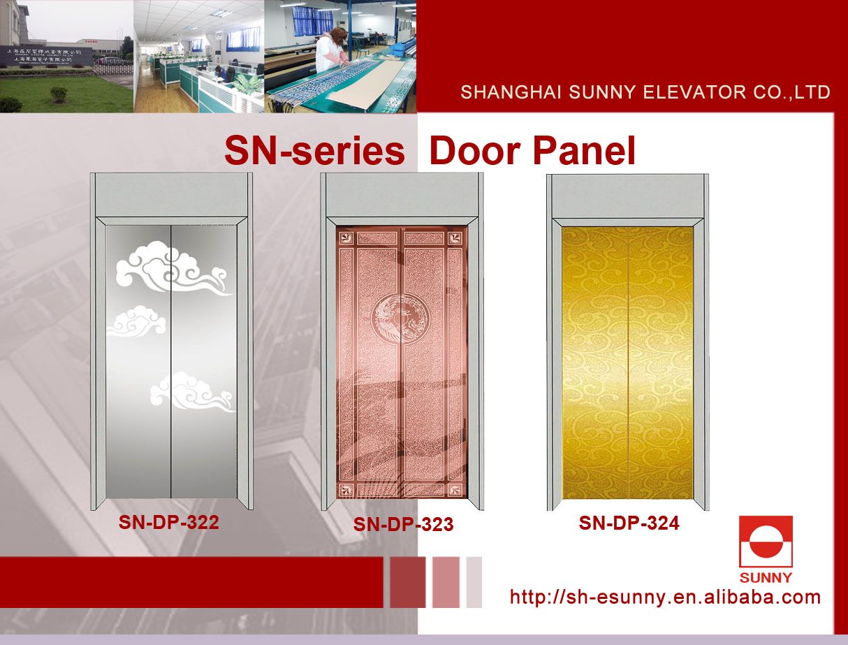 Elevator Door Panel with Chinese Style Pattern (SN-DP-322)