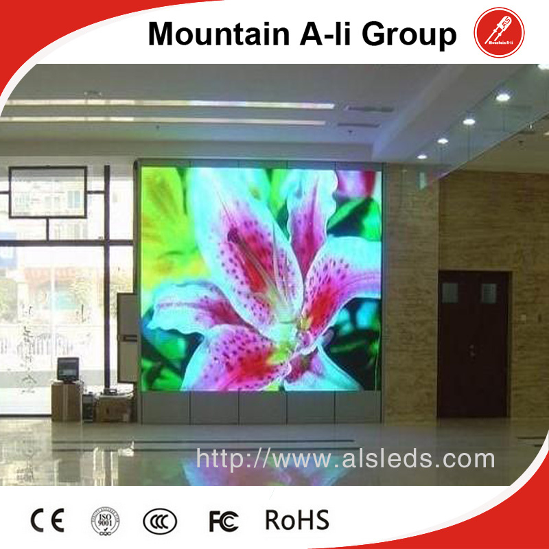 High Resolution P4 Full Color Indoor LED Advertising Display