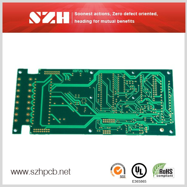 6 Layer Immersion Gold 2.0mm Printed Circuit Board