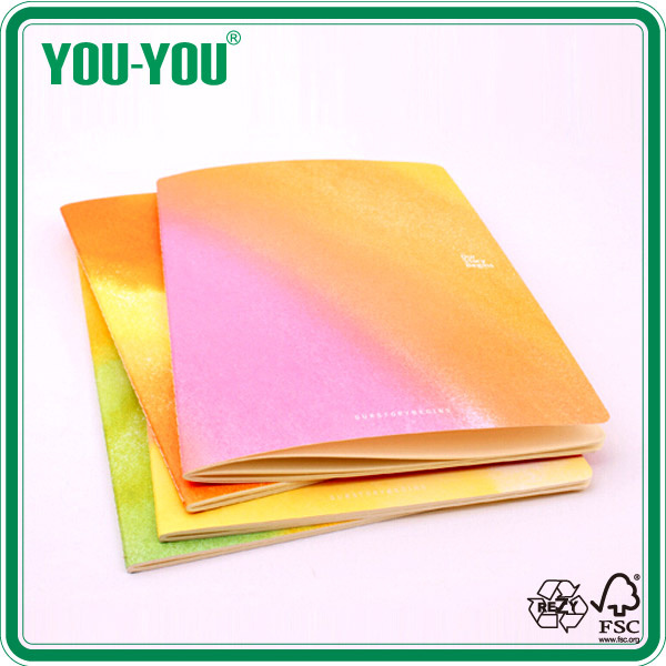 Rainbow Theme Exercise Books for School and Office Usage