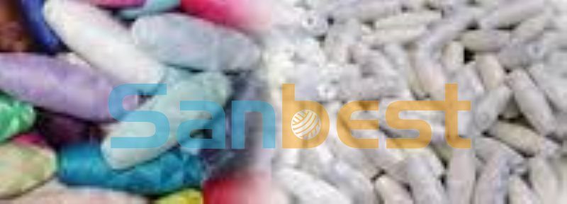 7# Cocoon Bobbins Thread for Schiffli Embroidery Machines