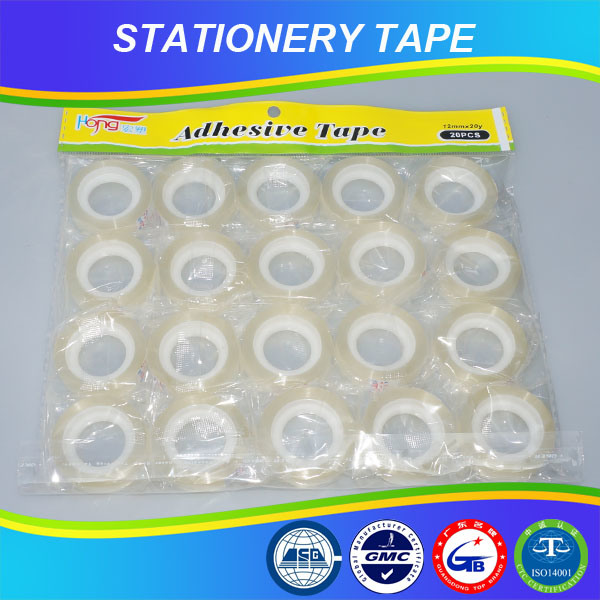 School Use BOPP Adhesive Stationery Tape