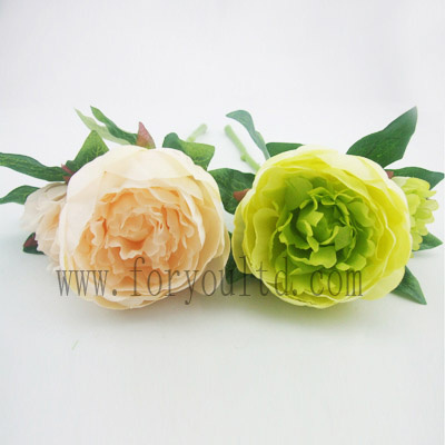 Artificial Single Peony with Bud, Good Seller