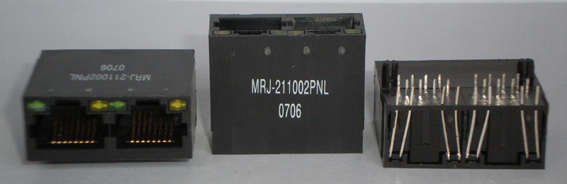 Noise-Filtered RJ45 Connector (PRJ-211002PNL)