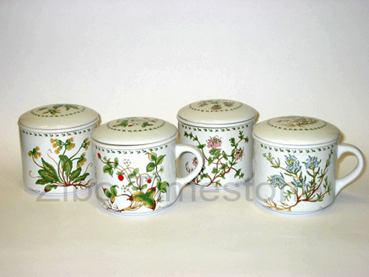 11oz Porcelain Decal Coffee Mug with Lid (45583)
