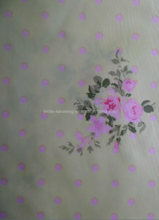 68D*68D 100%Polyester Tansfer Printed Fabric (LS-A164)