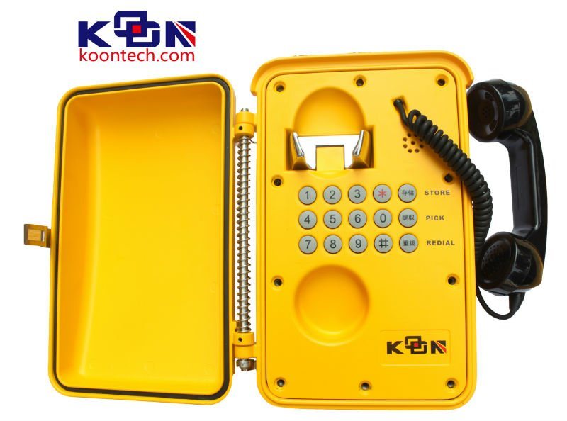 Weatherproof Telephone Paging System Waterproof Telephone Knsp-01