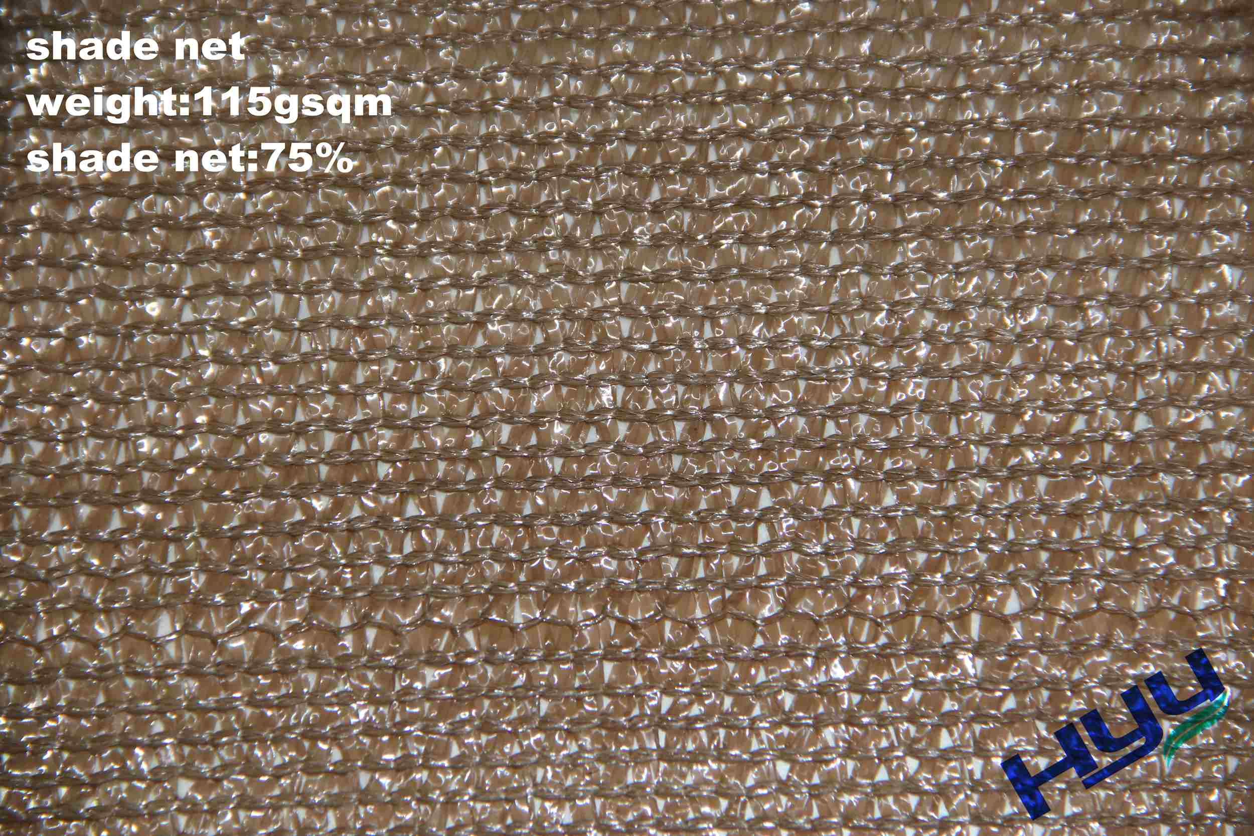 Beige Color Flat HDPE Shade Net