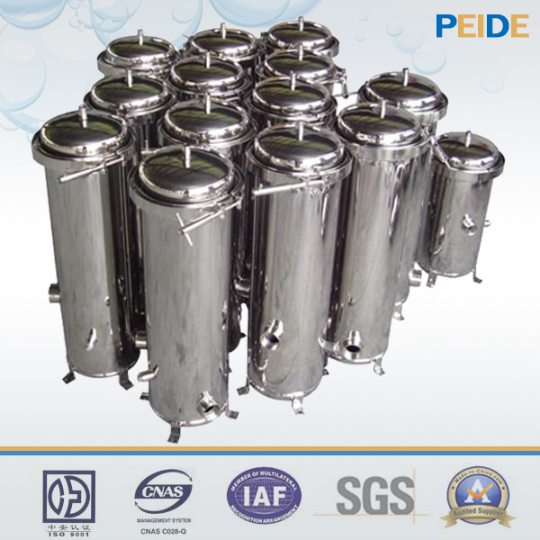 Stainless Steel Micron Multi Cartridge Filter for Water Filtration