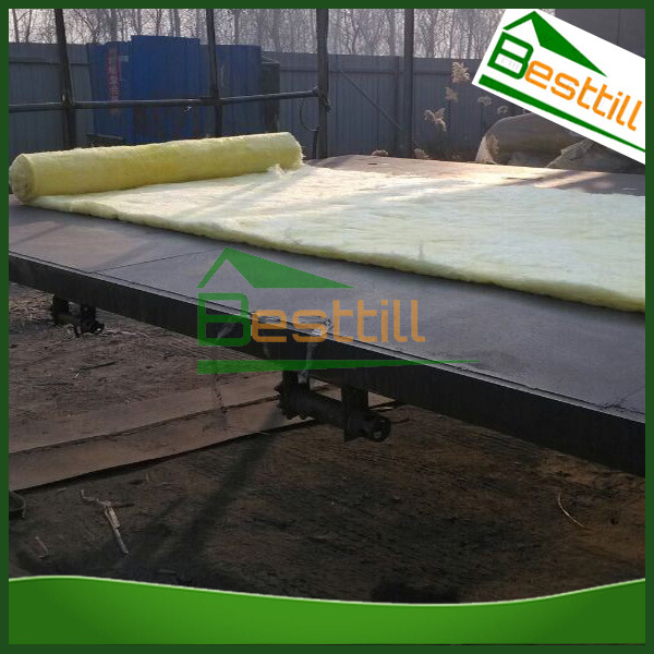 Heat Insulation 48kg/M3 Glass Wool Insulation Glass Wool Blanket and Roll