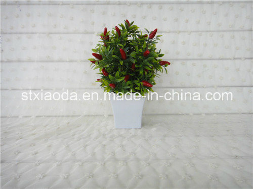 Artificial Plastic Potted Flower (XD14-204)