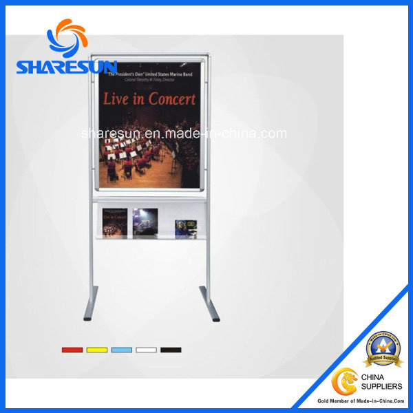 Dp01814 Display Advertise Aluminum B1-A4 Size Snap Profile Clip Clap Picture Frame