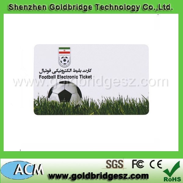RFID Mifare S50 Contactless Smart Card Used for Mifare Card Reader with High Performance