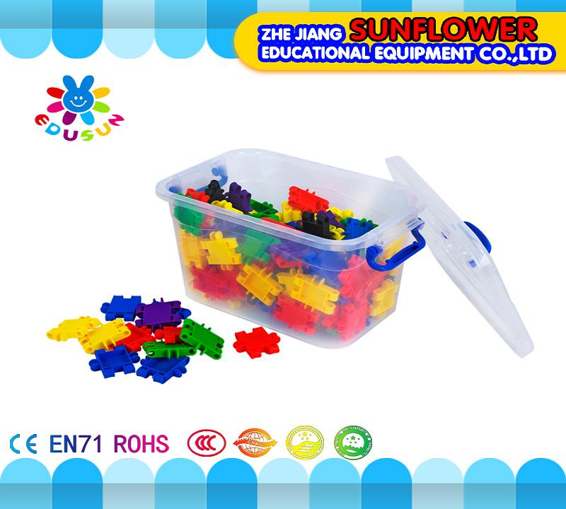 Building Blocks Toys Intellectual Toys, Colorful Plastic Desk Blocks Toy