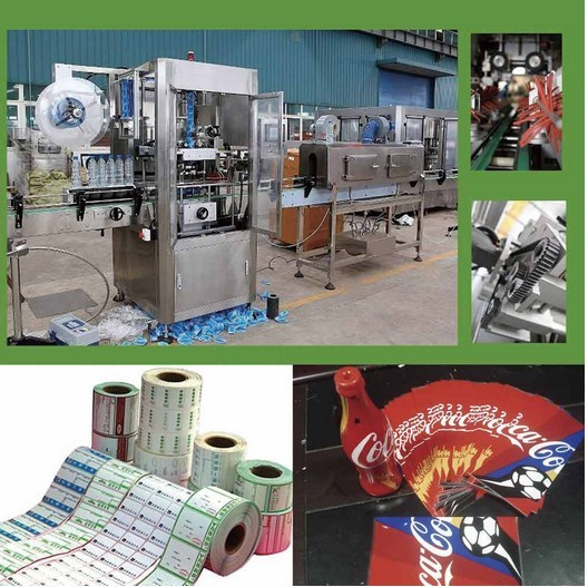 Automatic Shrinking Bottle Labeling Machinery