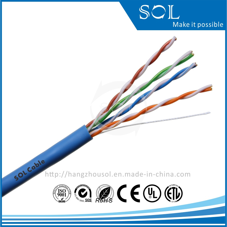 24AWG Computer 4P UTP Cat5e Network Cable