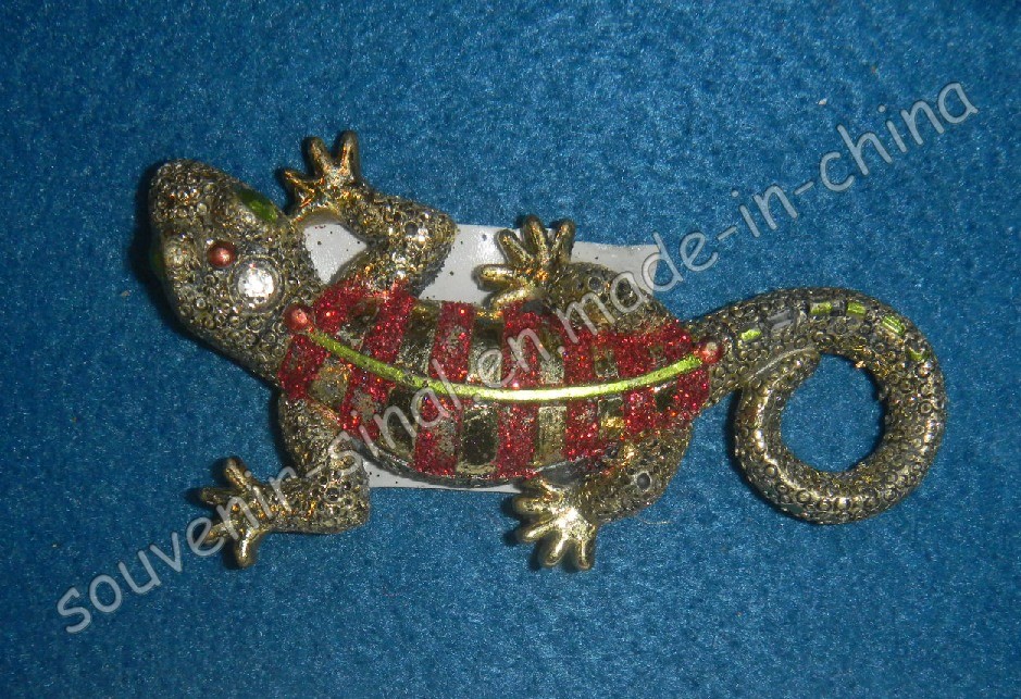 Polyresin Lizard Magnet Souvenir