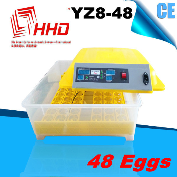 2015 New Design Incubating Chicken Eggs for 48 Eggs (YZ8-48)