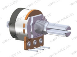[dy] Rotary B5k Resistence Single Potentiometer R163S1-RN-B6.4-K