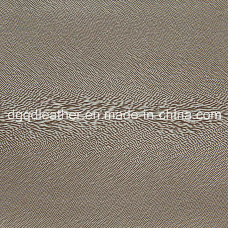 Good Aging Resistant Sofa PVC Leather Qdl-50275