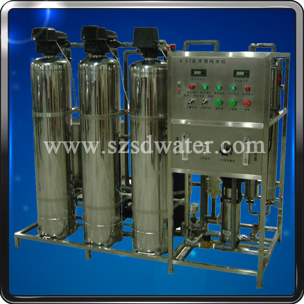 500 Lilter Per Hour PLC Control RO Water Purifier