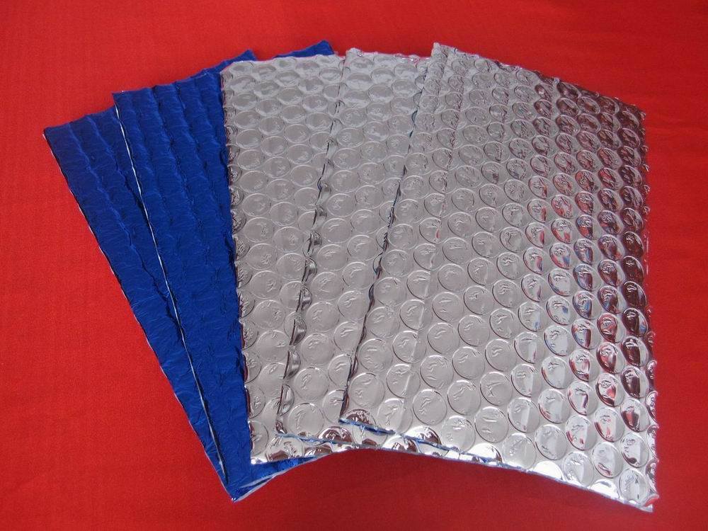 Heat Insulation With Aluminum Foil and Bubble