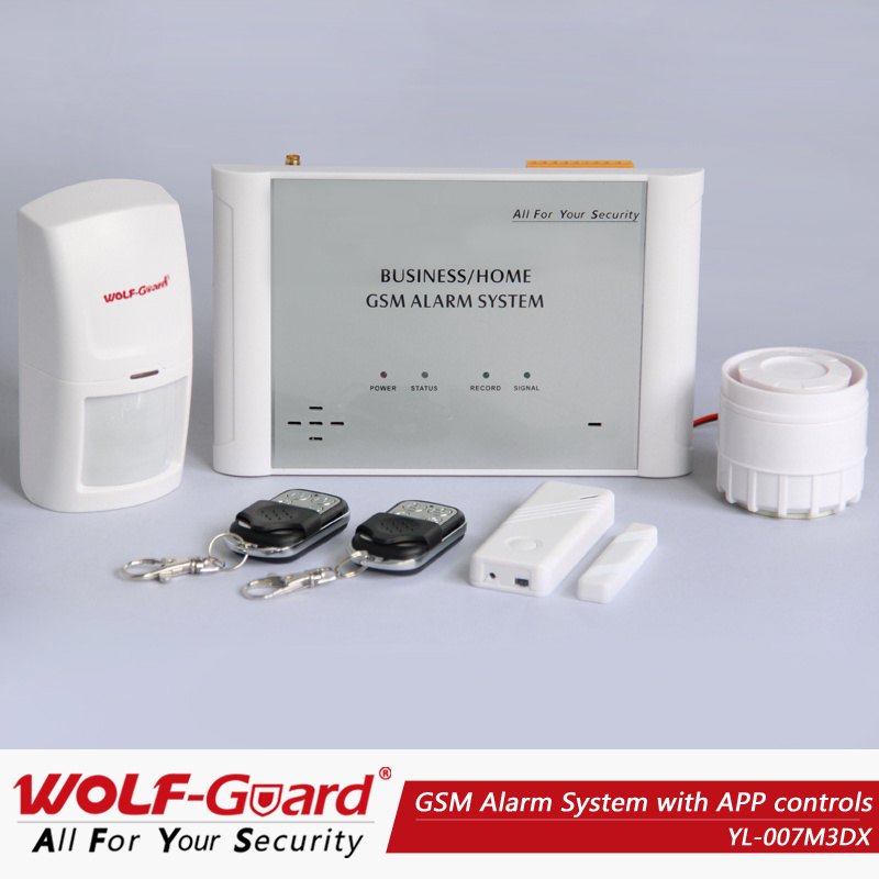Business/Home GSM Alarm System with APP Store (YL007M3DX)