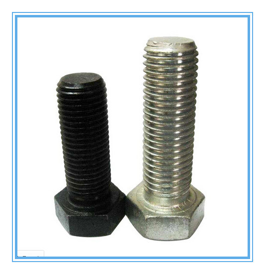 A490 Hex Bolt, Black Finished Structural Bolts