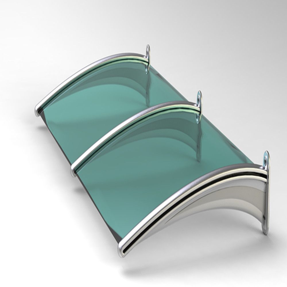 DIY Clear Solid 3mm Polycarbonate PC Awning