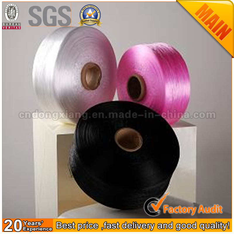 Flat Bobbin Intermingled Polypropylene Yarn for Webbing