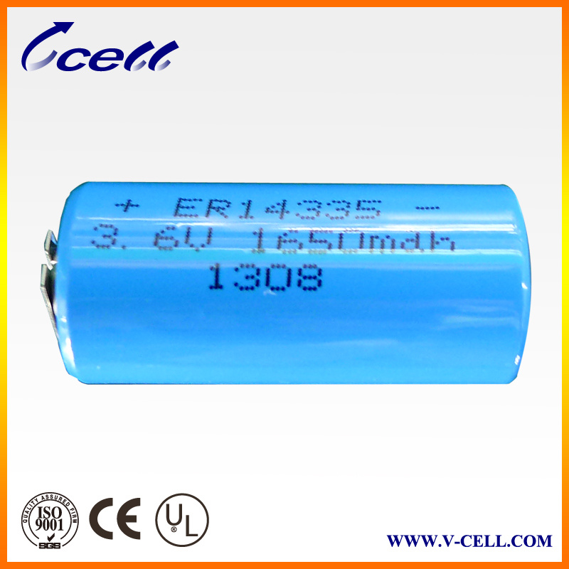 2/3AA 3.6V 1650mAh Er14335 Online Batteries