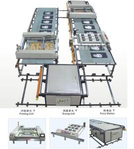 Spt Automatic Flatbed Screen Printer