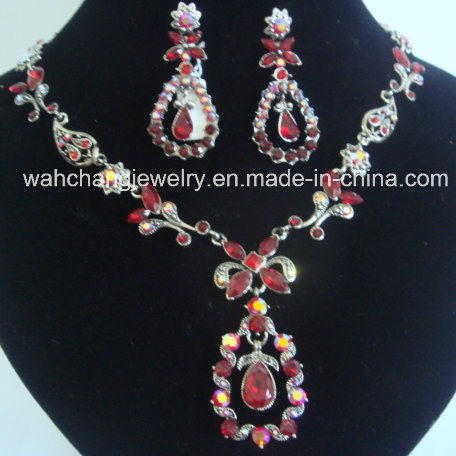 Bridal Alloy Jewelry Set, Fashion Necklace, Wedding Jewelry Set 3048