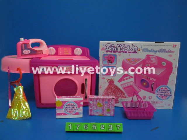 Electrical Battery Operated Musical Washing Machine Toy (1765237)