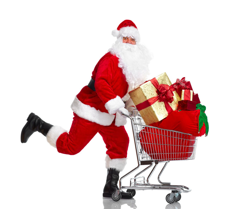 Unique Santa with Gifts for 2016 Christmas Decoration