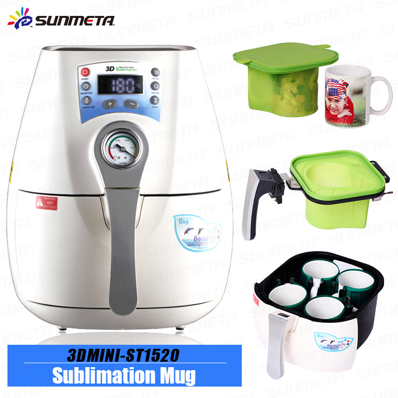 Freesub Mini Vacuum Heat Press Machine for Mugs (ST-1520-B)