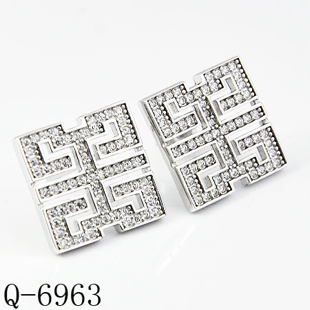 New Design 925 Silver Fashion Earring Jewellery (Q-6963)