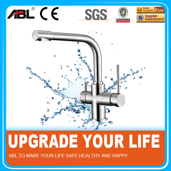 ABLinox Stainless steel kitchen water filter faucet
