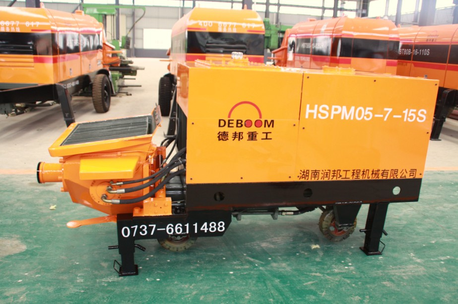 Mining Plunger Type Wet Spraying Machine (HSPM05-7-15S)