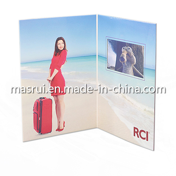 Handmade Greeting Card Video in Print Video Brochure Card