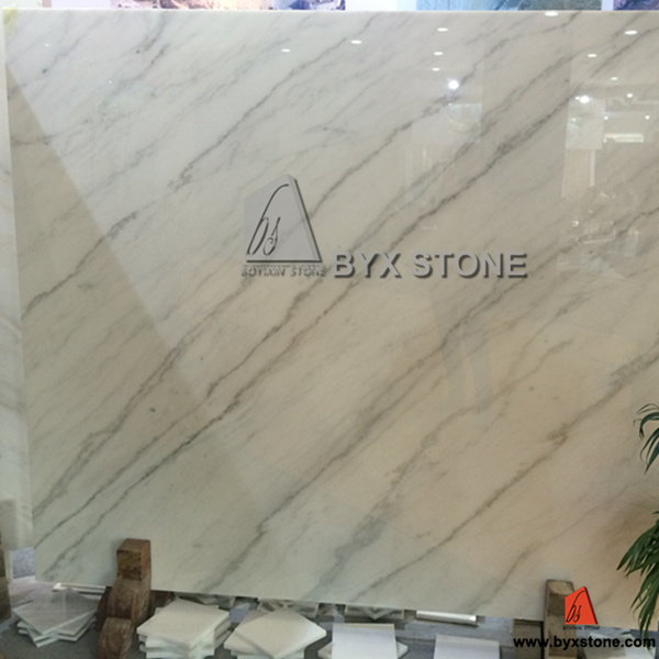 Chinese Guangxi Rainbow White Marble for Slab and Tile