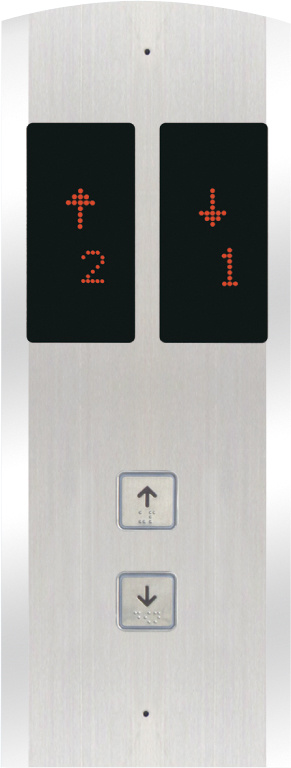 Duplex DOT Matrix Display Hall Position Indicator & Hall Call Buttons