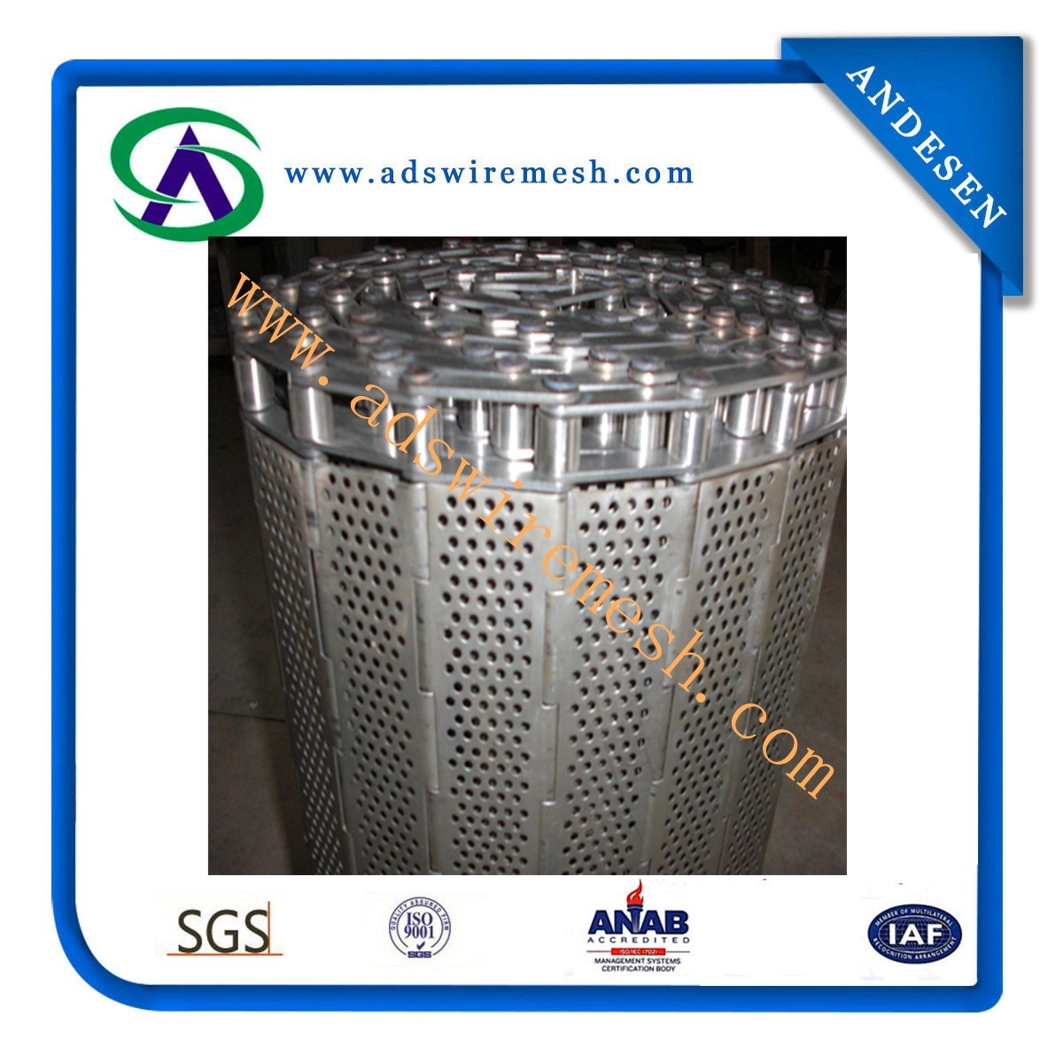 Stainless Steel Wire Mesh Belt Conveyor (ADS-WB-3)