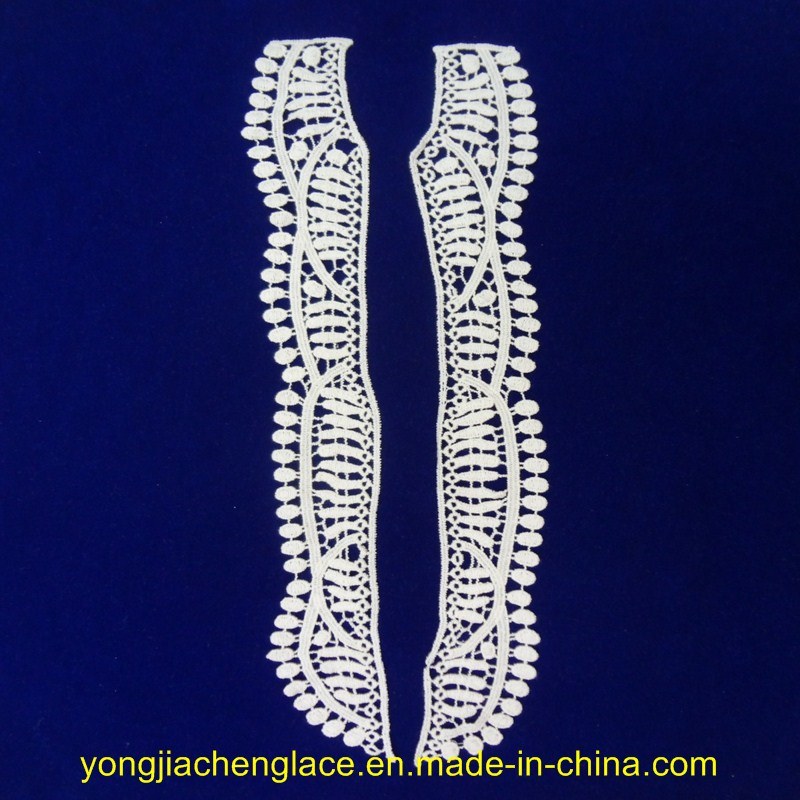 Cotton Collar Lace Neck Shape (YJC15352)