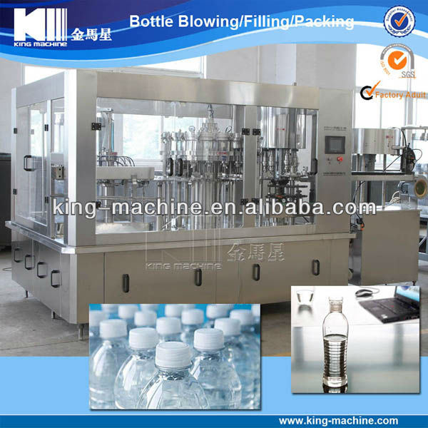 Beverage and Water Bottling Filling Machinery for Pet Bottle