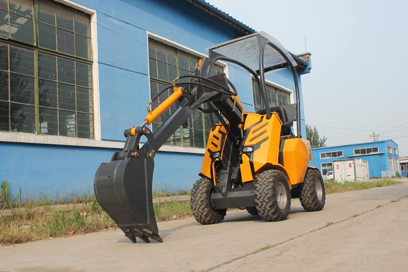 Compact Utility Loader With Backhoe (HY200)